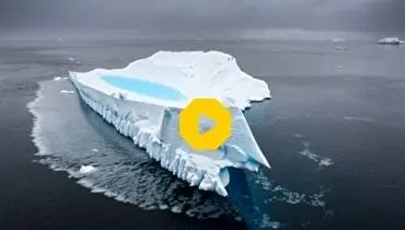 تصاویری آخرالزمانی از یخ زدن کشتی‌های روسی در دریاچه بایکال