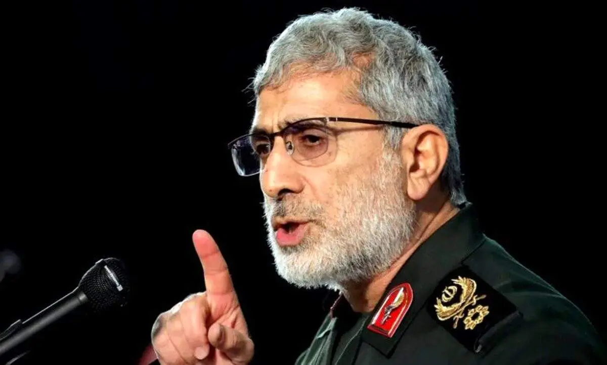 هشدار صریح سردار قاآنی به اسرائیل: زودتر خانههایتان را بفروشید