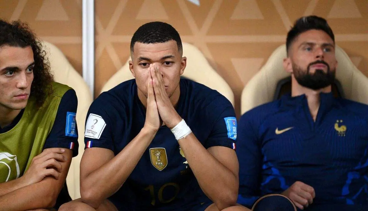 جدیدترین تصویر از امباپه پس از شکست در جام جهانی