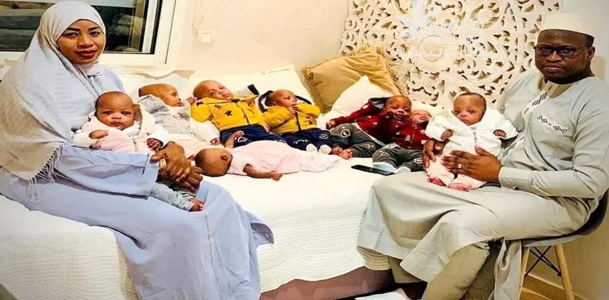 شوک جهان از ۹ قلو زایی این زن+عکس و فیلم