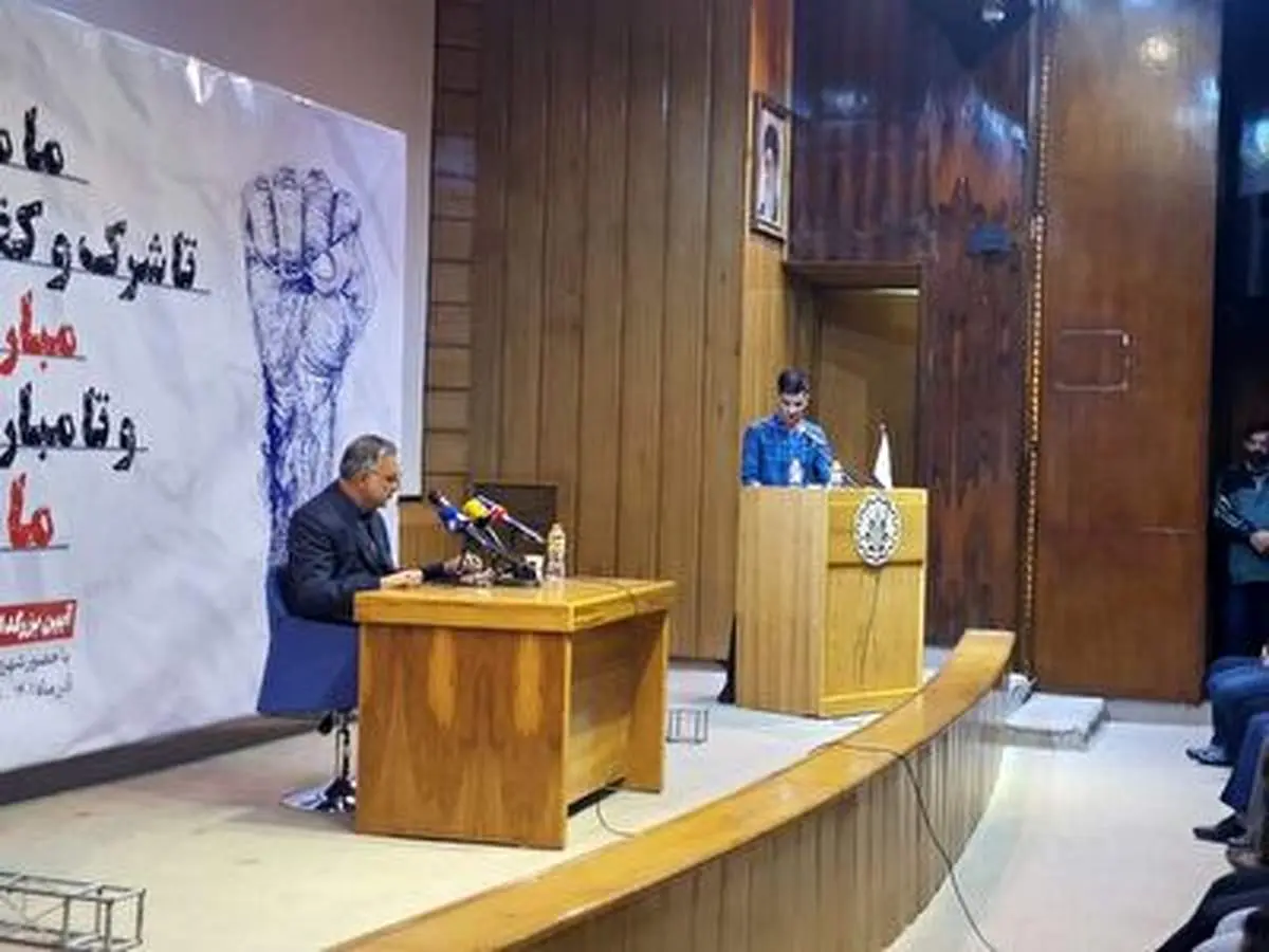 انتقاد یکی از دانشجویان دانشگاه شریف از انتصاب داماد زاکانی توسط او + فیلم