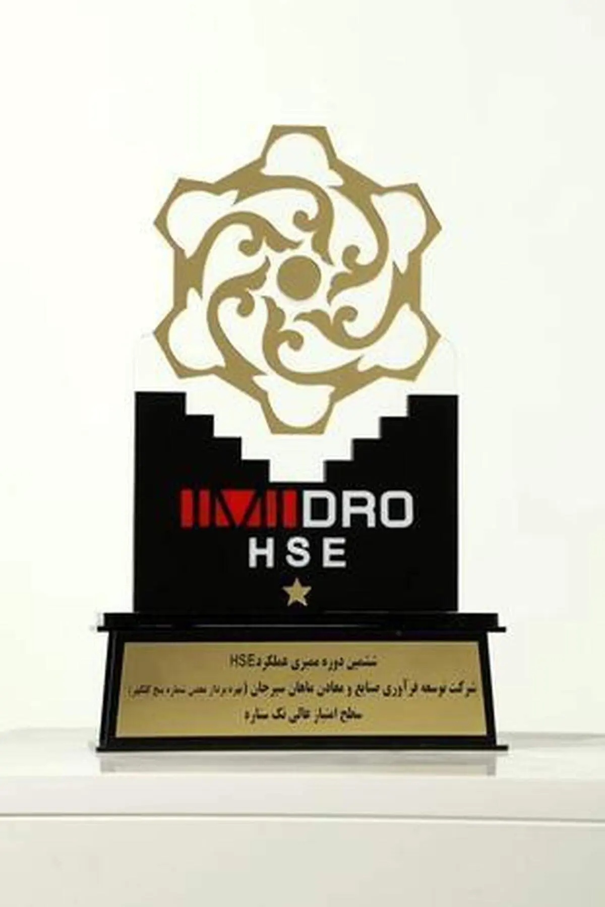 تقدیر از شرکت های ماهان سیرجان و فولاد بافت در ششمین دوره ممیزی عملکرد HSE ایمیدرو