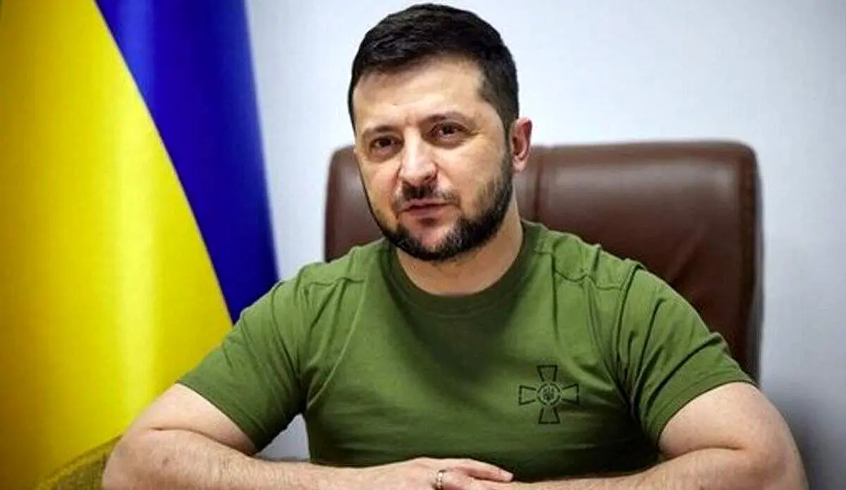 انتخاب زلنسکی به عنوان شخصیت سال مجله تایم+ عکس