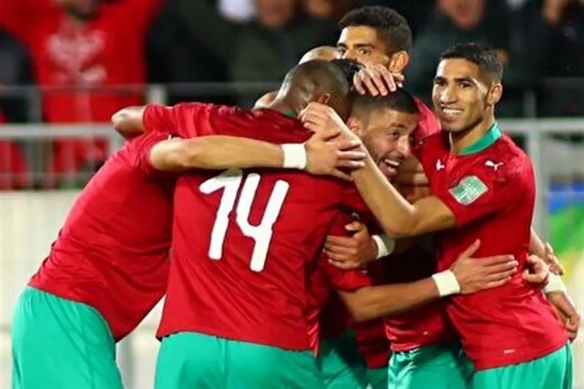 خوشحالی دیدنی مراکشی‌ها بعد از پیروزی تاریخی مقابل اسپانیا+ فیلم