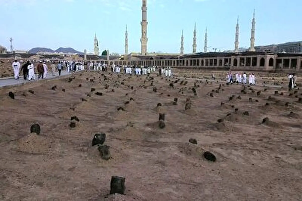 قبرستان بقیع در گذشته های دور+فیلم