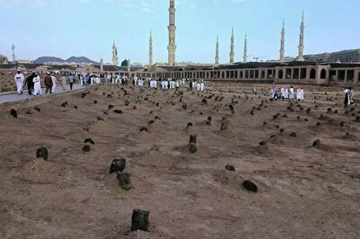 قبرستان بقیع در گذشته های دور+فیلم