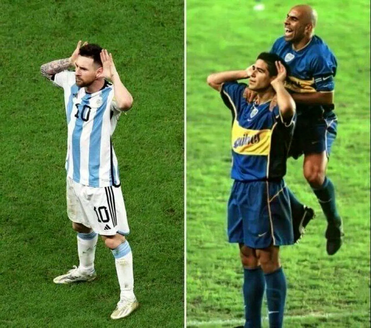 پشت پرده خوشحالی مسی که جنجالی شد + عکس