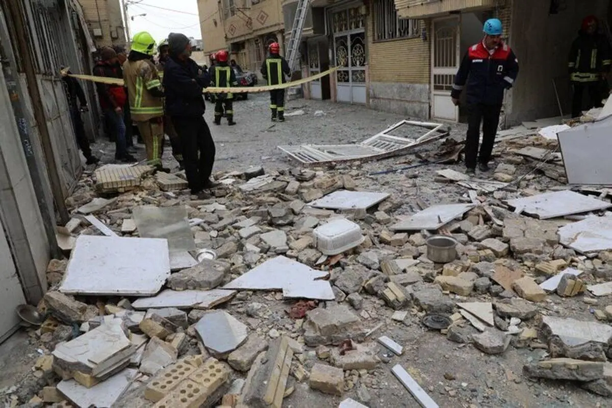 وقوع انفجار مهیب در یک آپارتمان مسکونی مشهد + فیلم و تصاویر