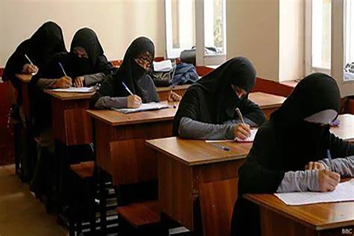 سرکوب دختران معترض دانشجو توسط طالبان + فیلم