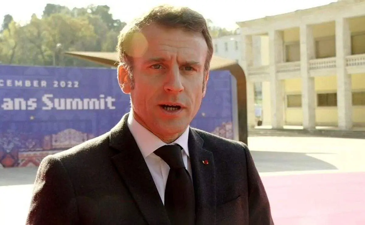 مکرون در پی حذف ایران از معادلات منطقه ای+ عکس