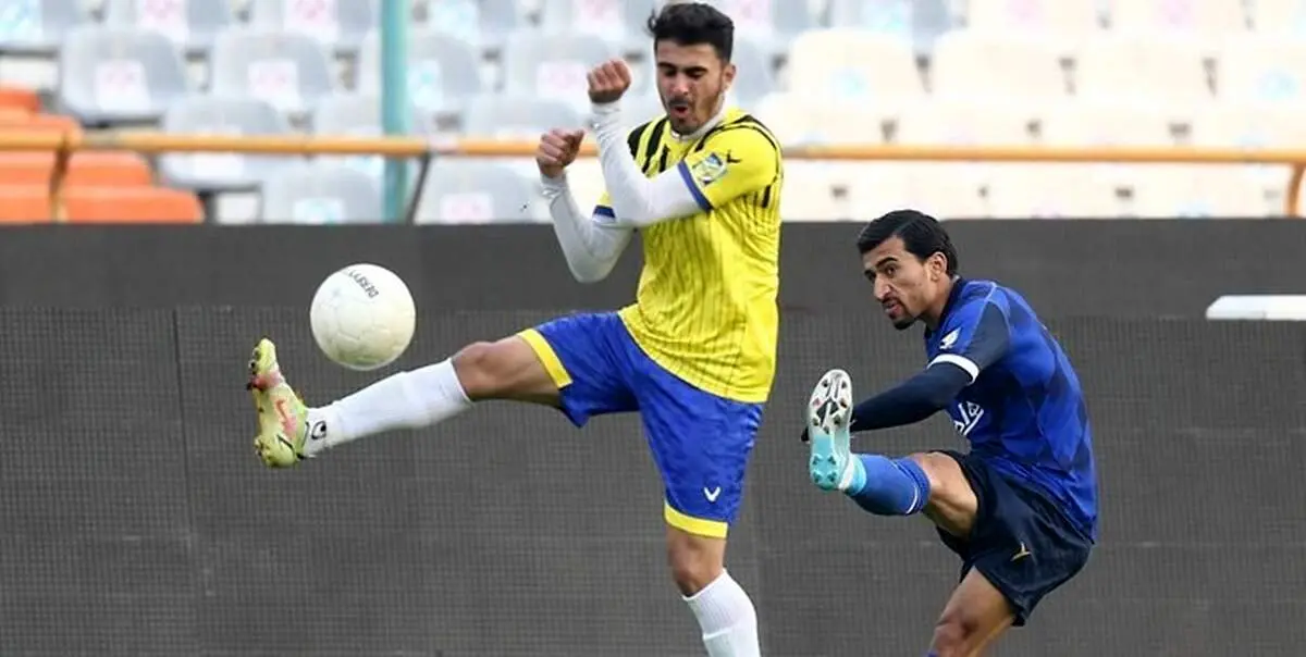 خلاصه بازی صنعت نفت آبادان ۰ - ۱ استقلال/ دشت سه امتیازی آبی پوشان از آبادان+ فیلم