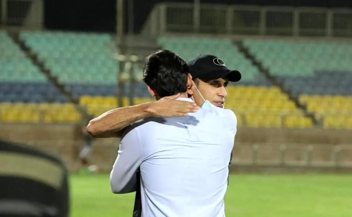 پست احساسی مهدی رحمتی برای یحیی گل محمدی+ عکس