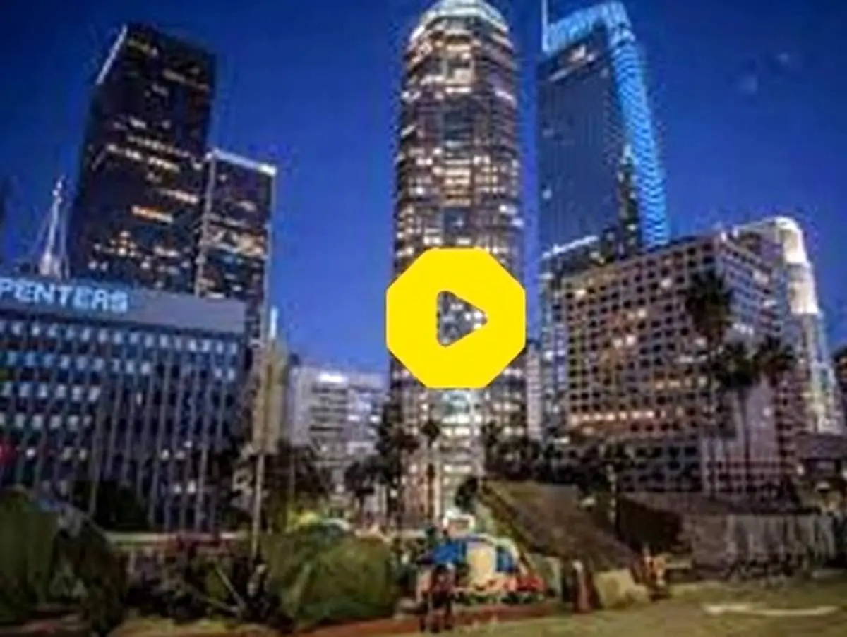 فیلم تلخ از وضیعت اسفناک کارتن‌خواب‌ها و بی‌خانمان‌ها در ثروتمندترین شهر آمریکا