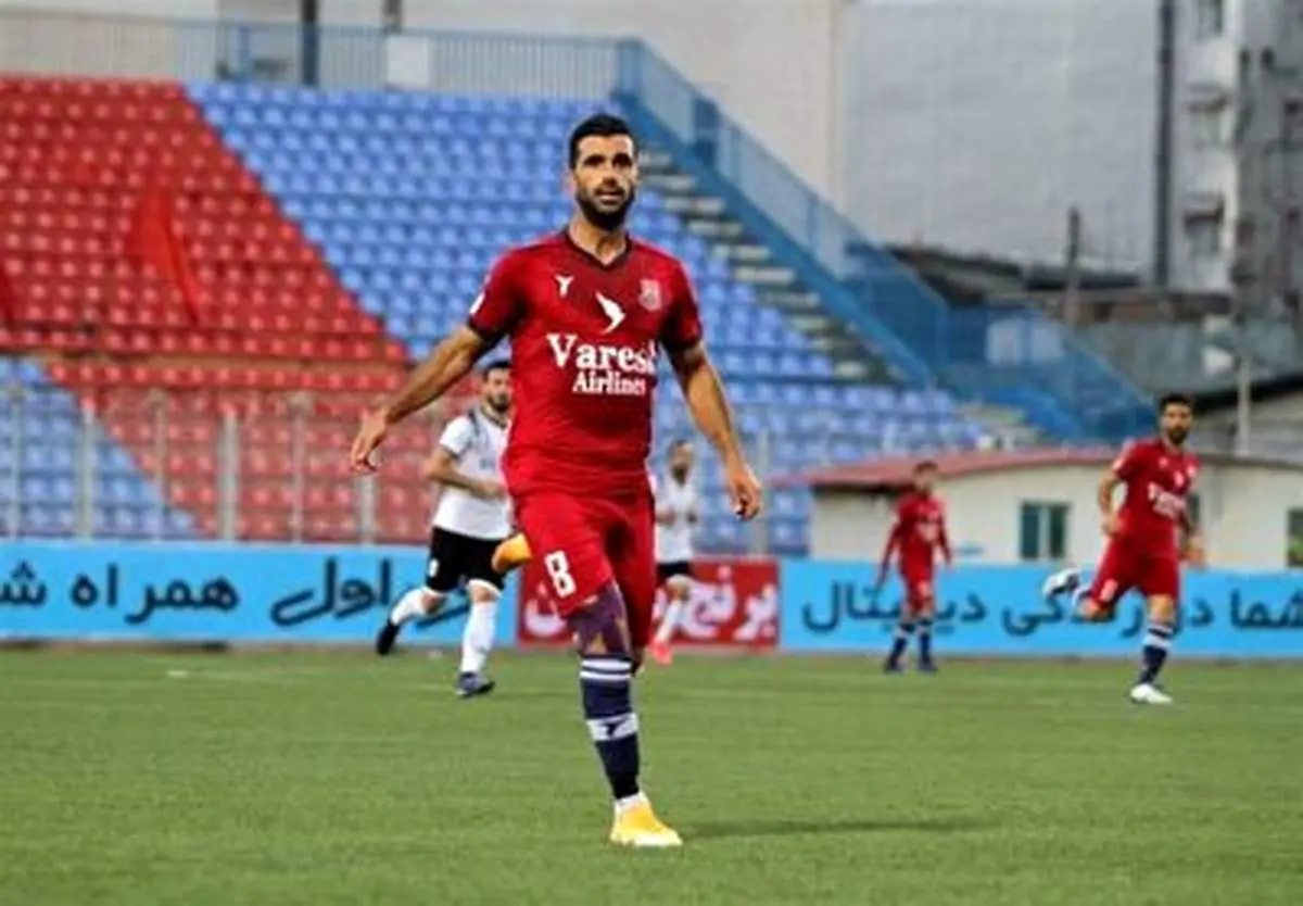 گل اول نساجی به پرسپولیس توسط کلانتری+ فیلم