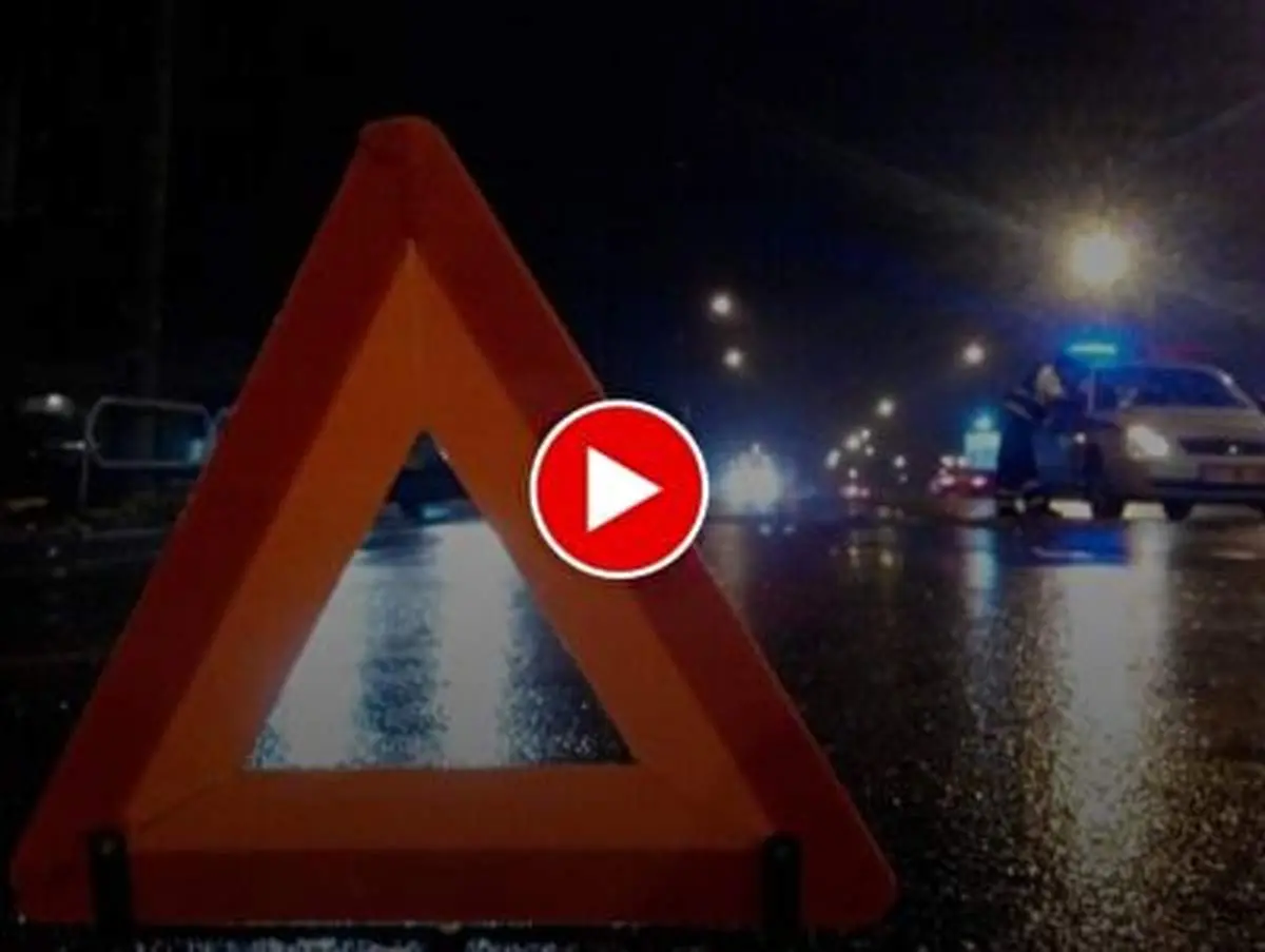 لحظه نجات معجزه‌آسا یک زن از تصادف وحشتناک+ فیلم