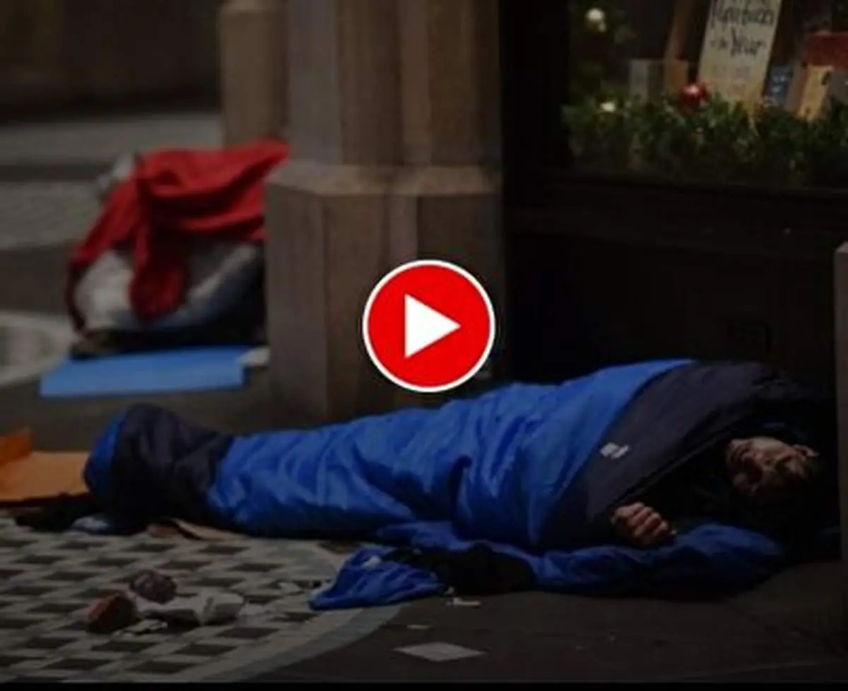 وضعیت عجیب کارتن‌خواب‌ها در خیابان‌های آمریکا خبرساز شد+ فیلم