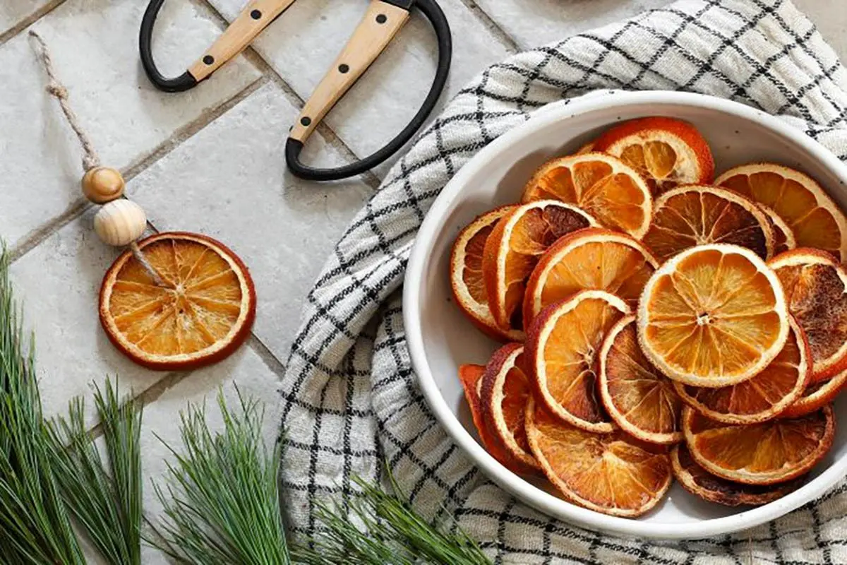 طرز تهیه پرتقال خشک بدون استفاده از میوه خشک کن
