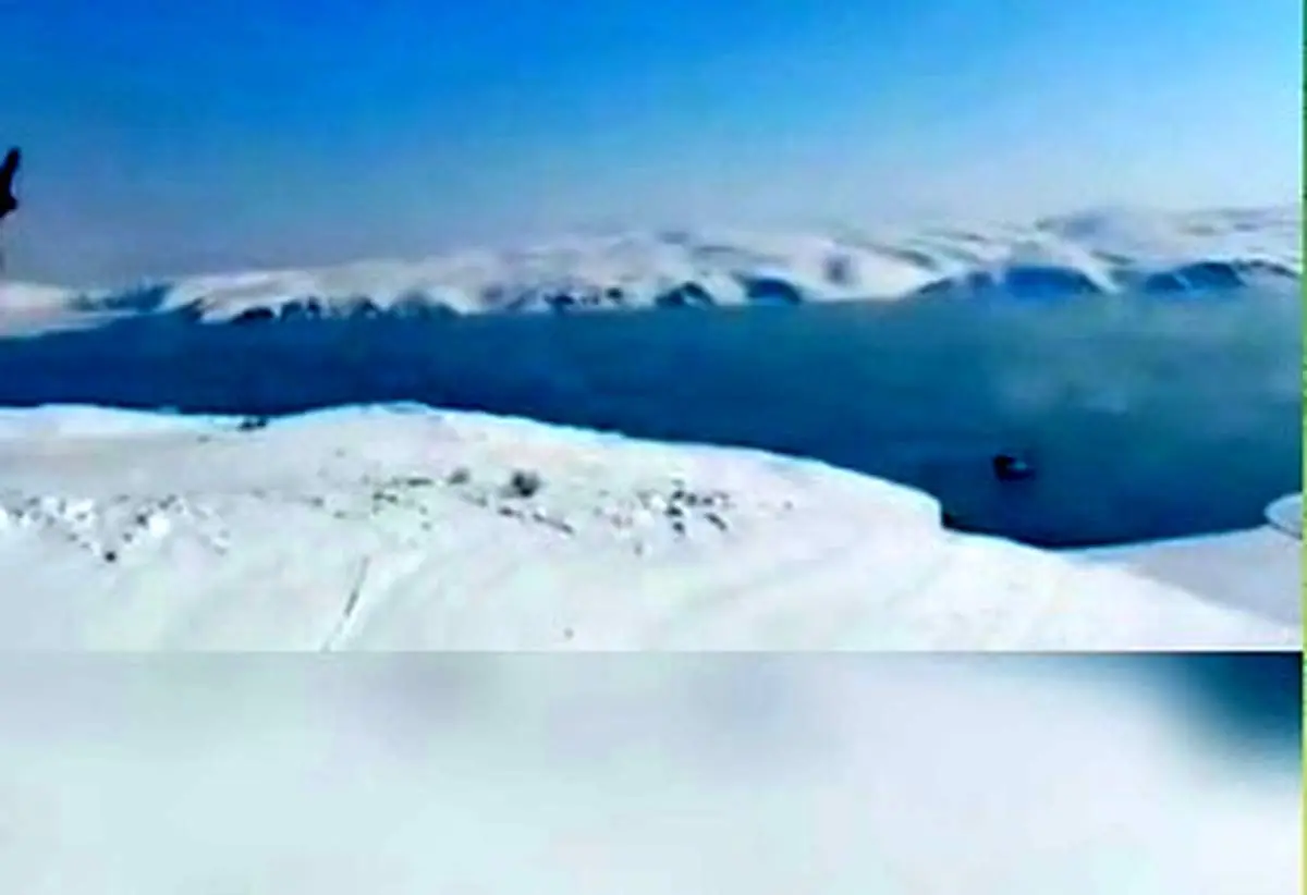 ویدئوی فوق العاده از یخ زدن زاینده زود