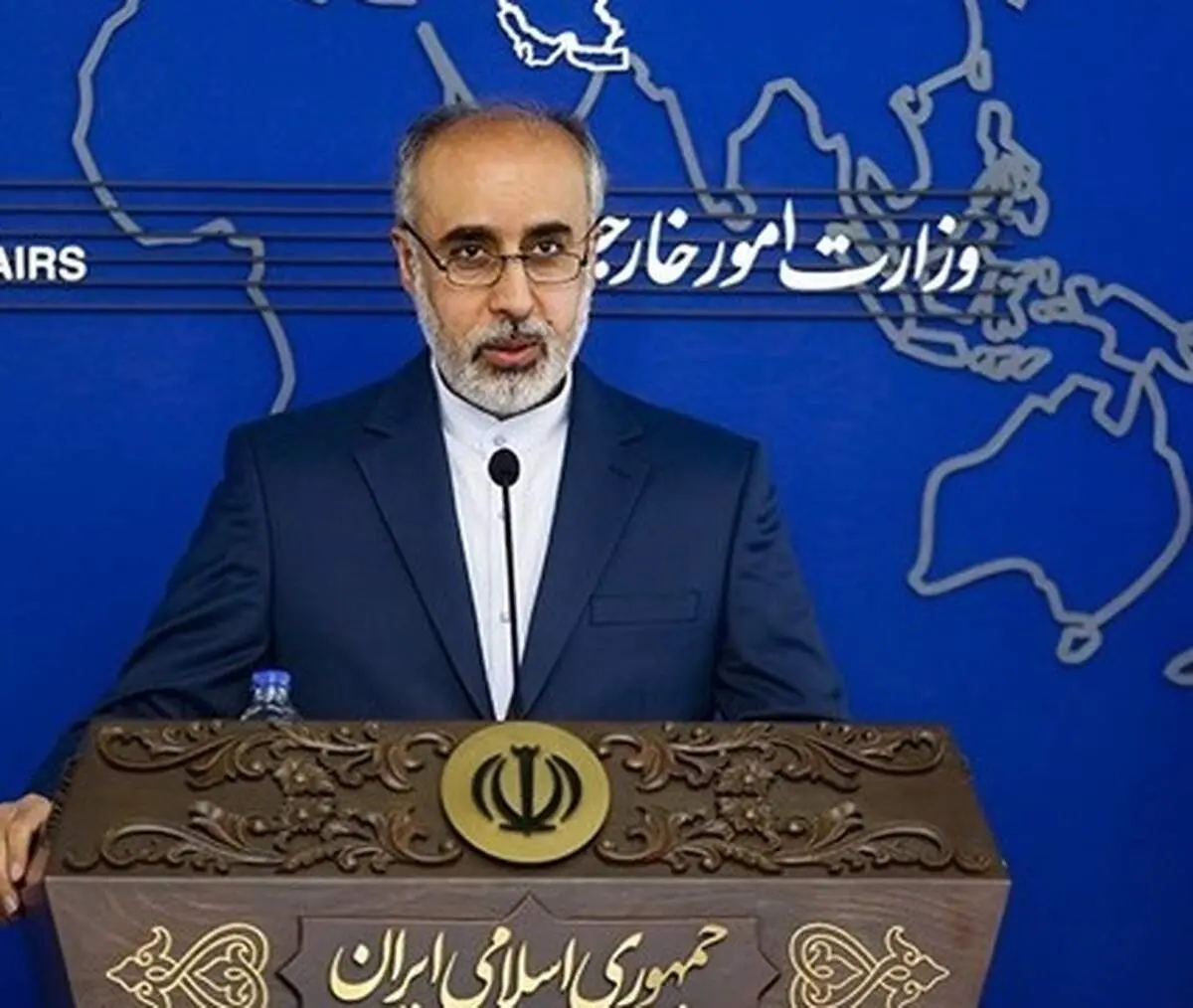 واکنش کنعانی به لفاظی رئیس جمهور کره‌جنوبی در امارات
