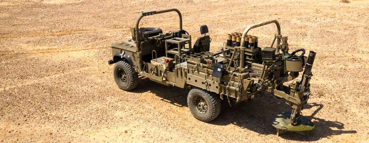 خمپاره‌انداز هوشمند و مخوف اسرائیل برای آمریکا + عکس