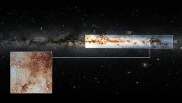 ابرتصویر کهکشان راه شیری با دوربین DECam+ عکس