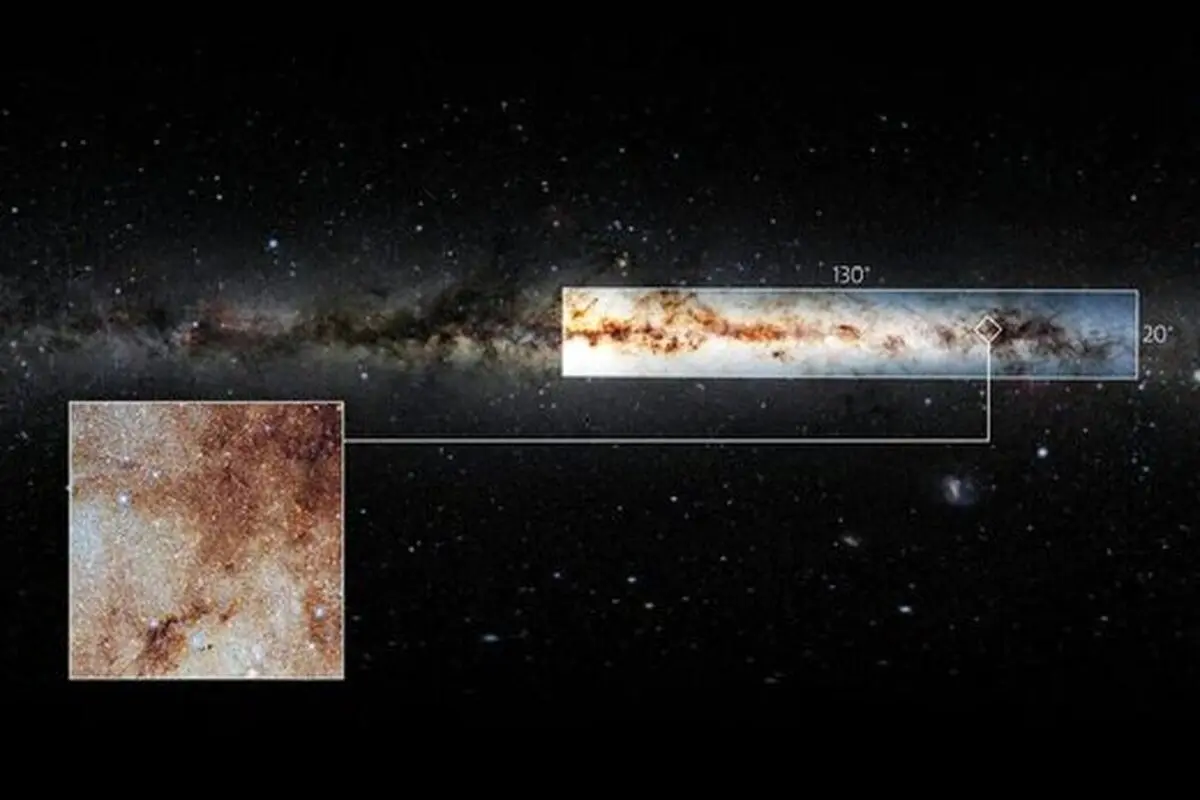 ابرتصویر کهکشان راه شیری با دوربین DECam+ عکس