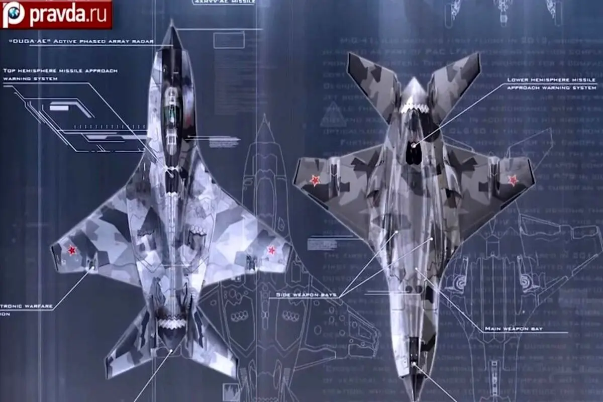 خط و نشان روس‌ها برای آمریکا با این جنگنده