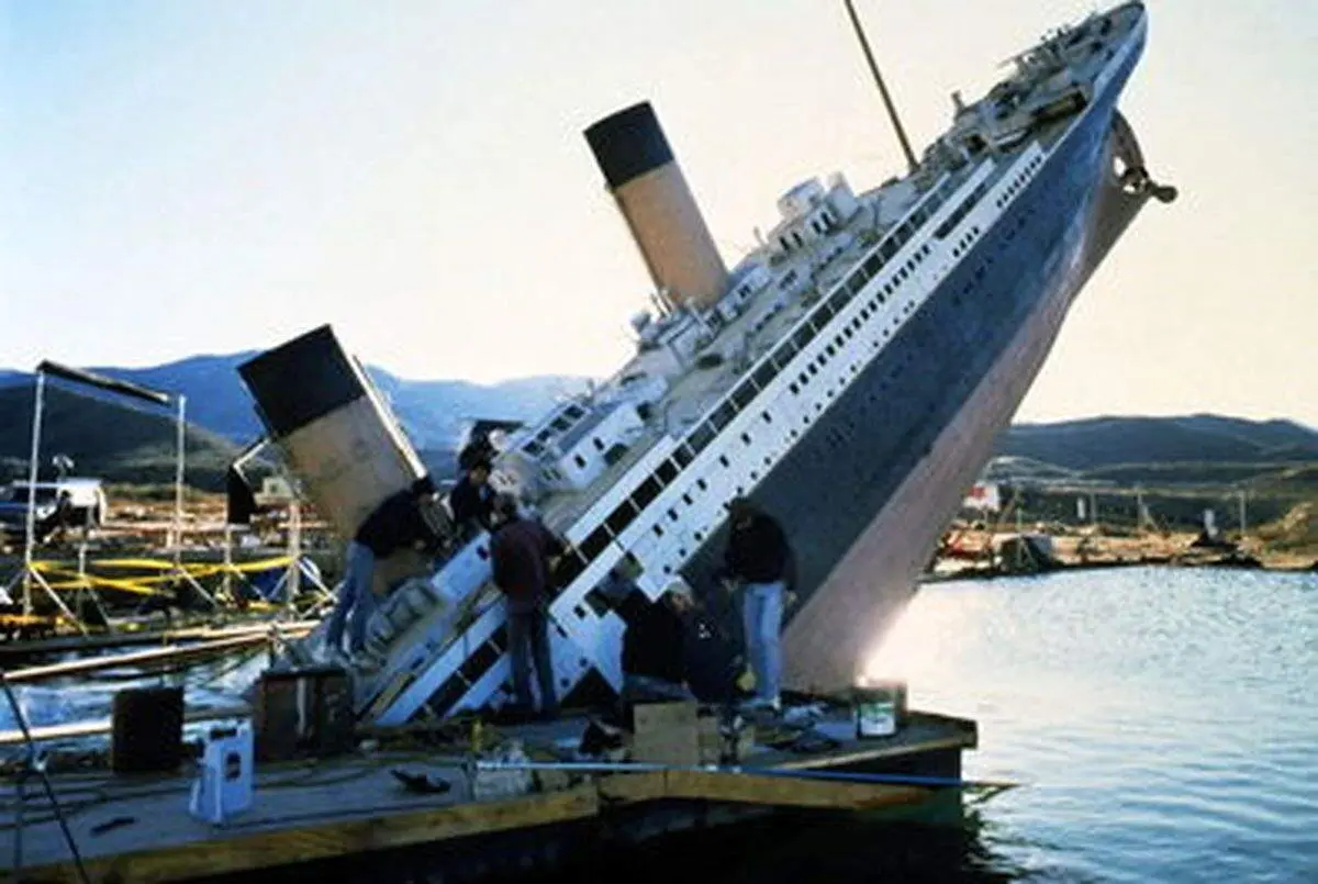 تصاویر جدیدی از پشت صحنه فیلم تایتانیک خبرساز شد