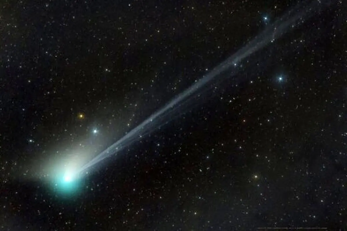 عبور یک ستاره‌ دنباله‌دار سبزرنگ نادر از کنار زمین