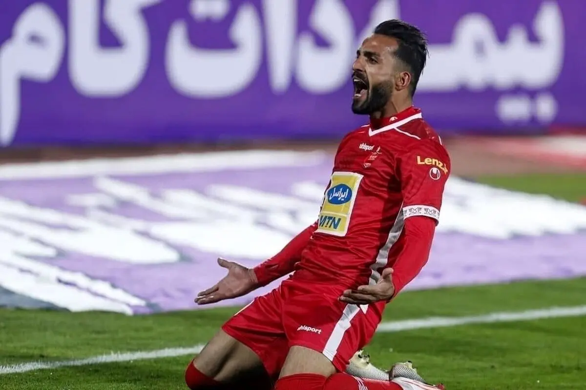 حامد پاکدل برای پرسپولیس سنگ تمام گذاشت+ عکس