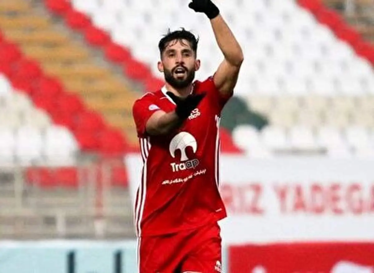 گل اول تراکتور به استقلال توسط محمد قنبری+ فیلم