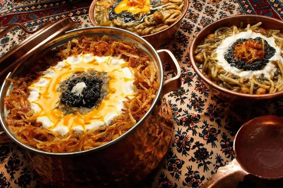 این آش به دستور ناصرالدین شاه پخته شد+عکس