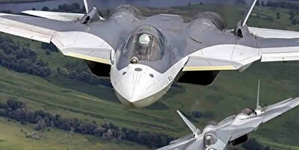 سرنگونی یک فروند سوخو ۲۷ اوکراینی توسط جنگنده سوخو ۵۷ روسیه+ فیلم