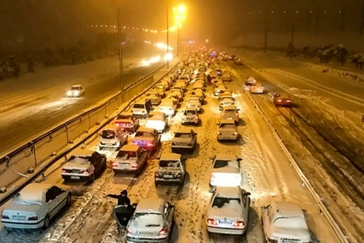 ترافیک سنگین در آزادراه های منتهی به تهران
