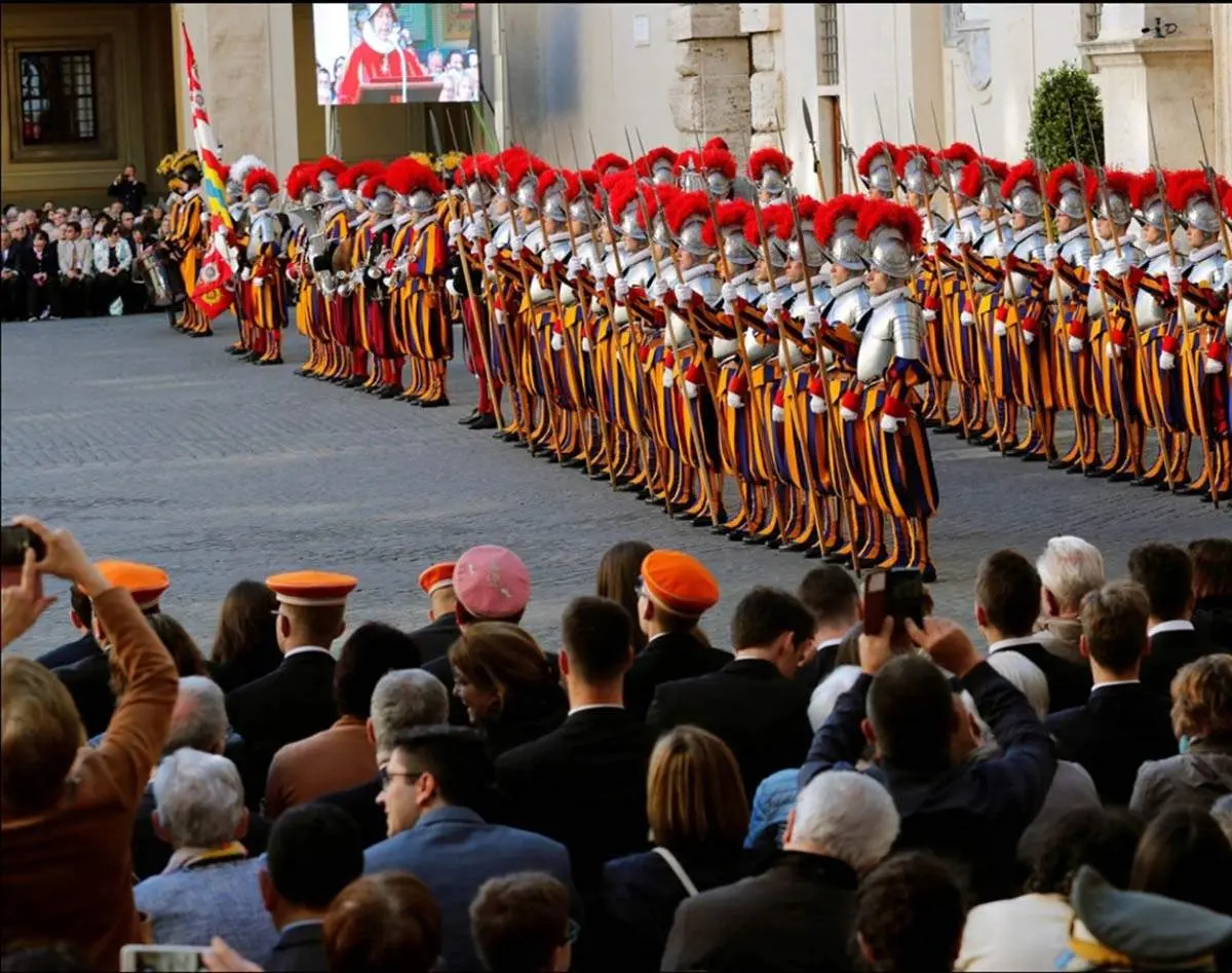 ویدیویی از پانصد و هفدهمین سالگرد تاسیس گارد پاپی سوئیس