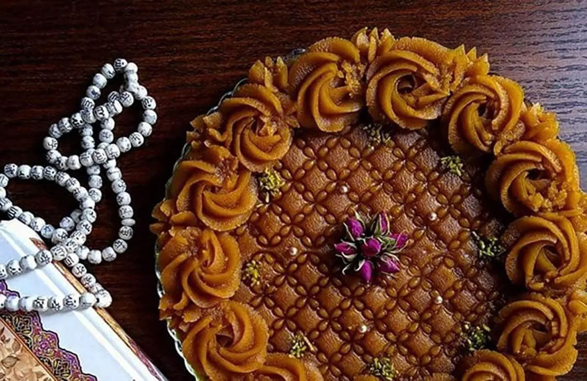 روش پخت حلوا با چای + فیلم