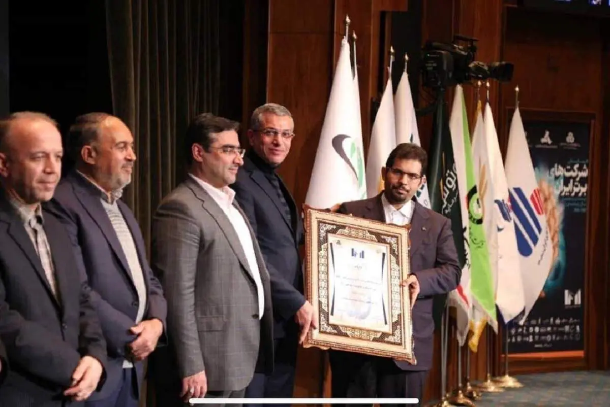 رتبه‌های ممتاز تاپیکو در بین ۱۰۰ شرکت برتر ایران