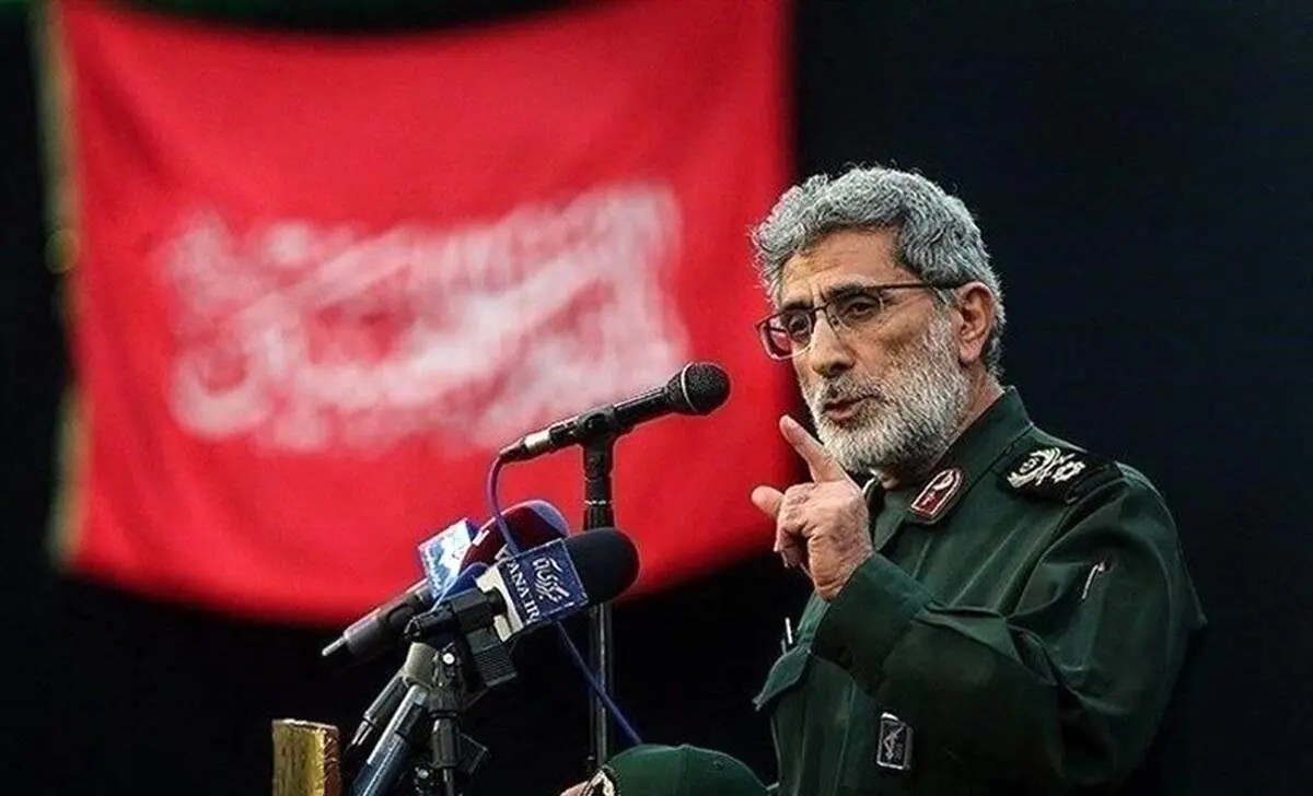 هشدار سردار قاآنی به صهیونیست‌ها: زودتر خانه‌هایتان را بفروشید و بروید+ فیلم