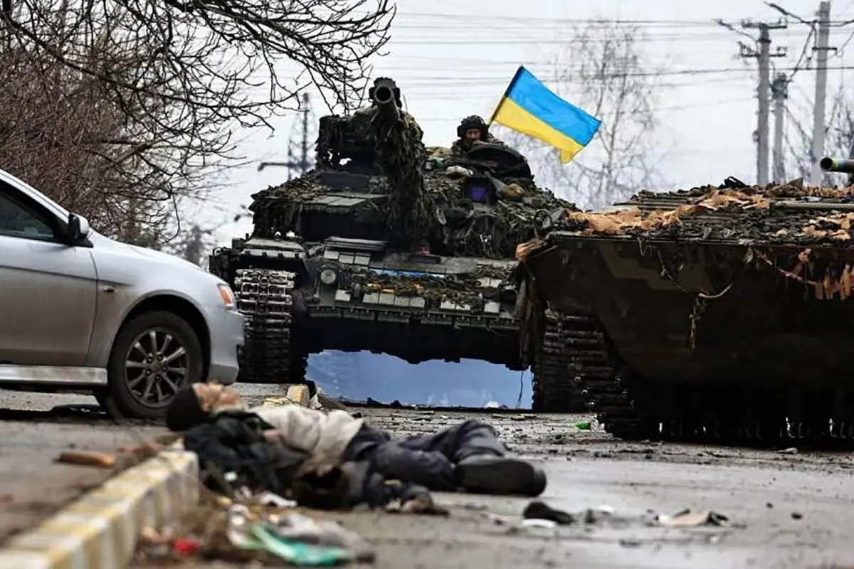 ستون دیدنی تانک‌های نیروی مسلح اوکراین+ فیلم