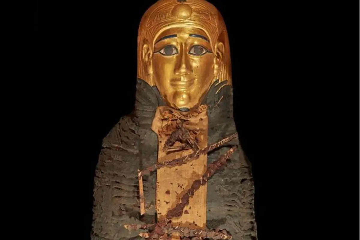 محققان از راز پسر طلایی مصر پرده برداشتند+ عکس