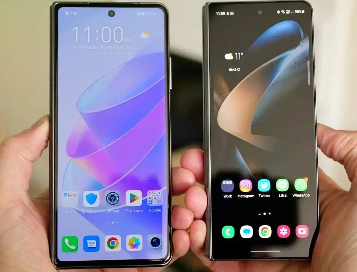 رقیب جدی گلکسی زد فولد ۴ در MWC