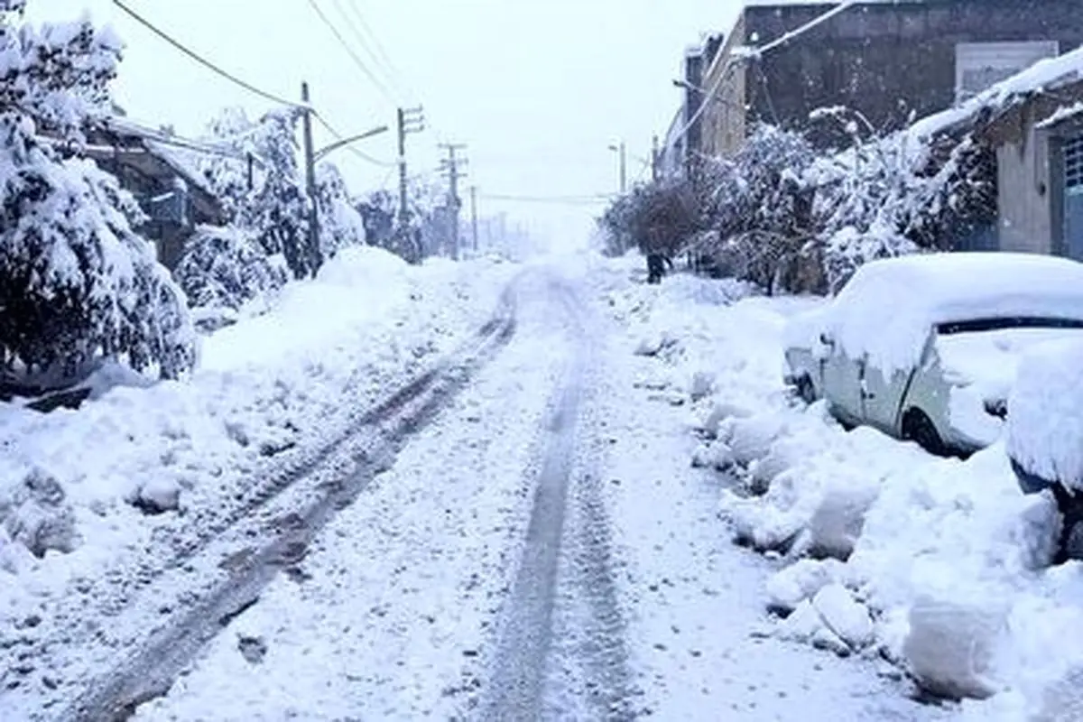 ویدئوی پربازدید از بارش شدید برف در کوهرنگ