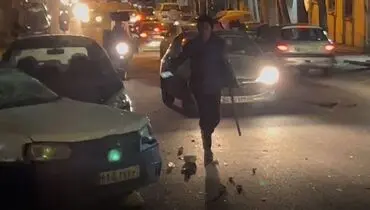 وحشت آفرینی، عربده کشی و تهدید جان شهروندان تهرانی توسط زباله گردها+ فیلم
