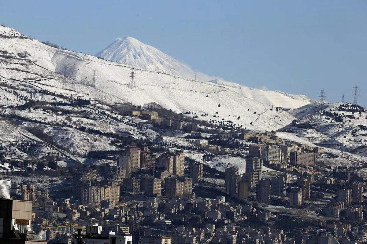بالاخره دماوند از تهران دیده شد+ عکس