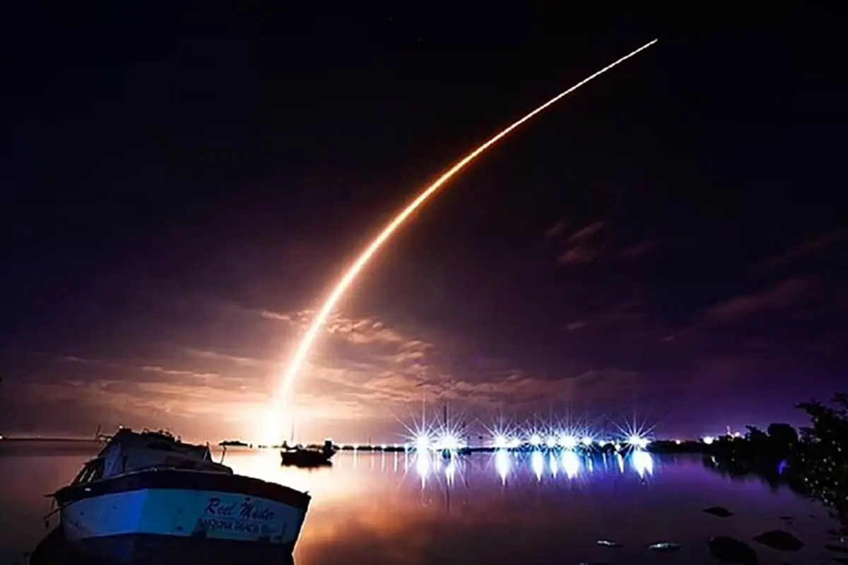 موشک «فالکون ۹» رکورد خود را در پرتاب موفق شکست