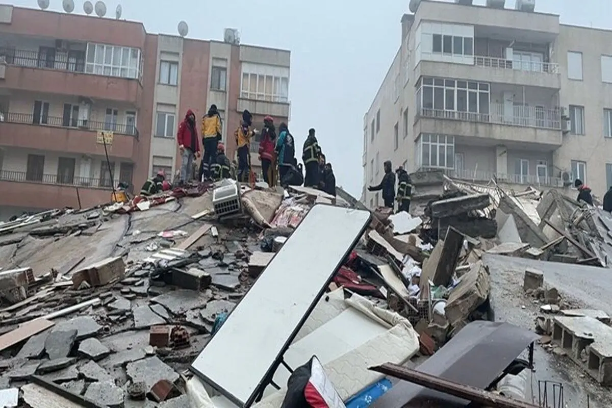 تصاویر دوربین مداربسته از زمین‌لرزه ترکیه