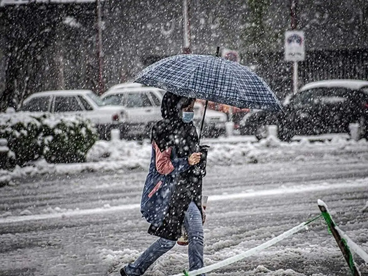 تداوم بارش برف و باران در کشور