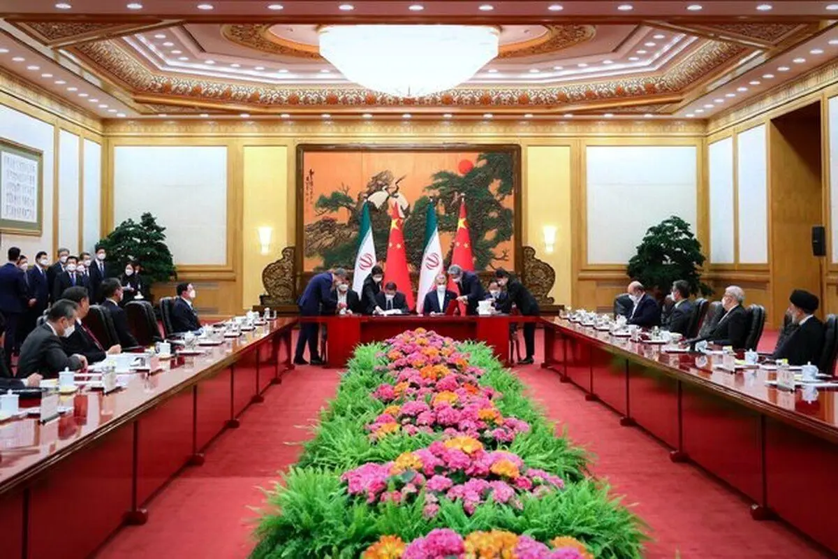 امضای ۲۰ سند همکاری میان ایران و چین در حضور روسای جمهور دو کشور