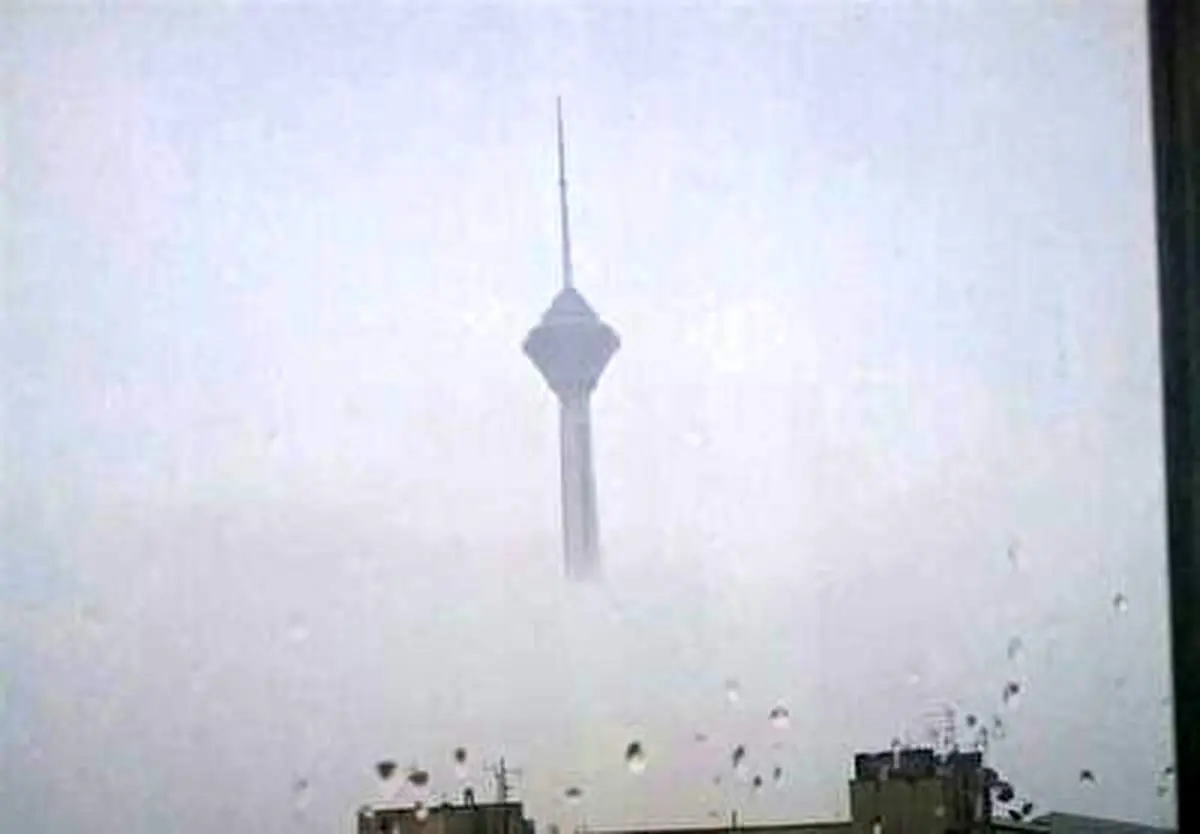 تصاویر زیبا از مه غلیظ در تهران + فیلم
