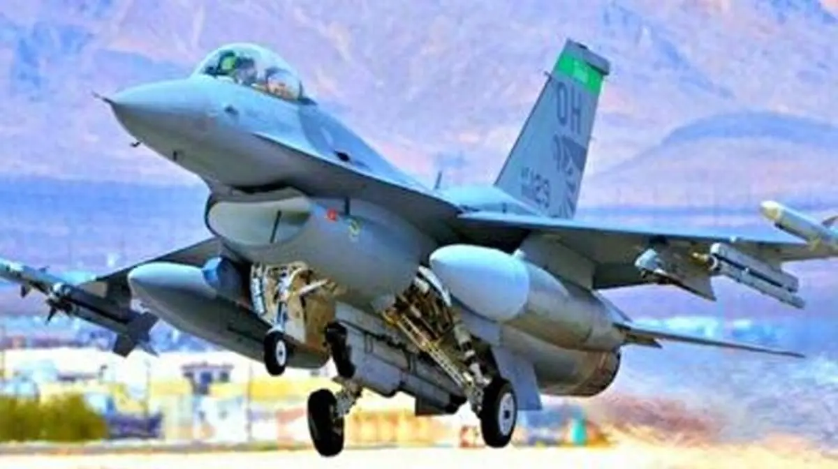 ویدئویی تماشایی از تیک اف جنگنده F۱۶ فایتینگ فالکون